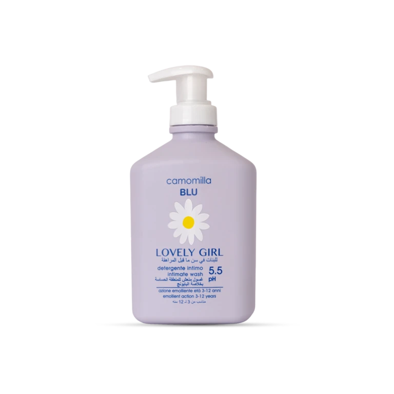 غسول حميمي للبنات من عمر 3 سنوات الى 12 سنه درجة الحموضة 5.5 300 مل